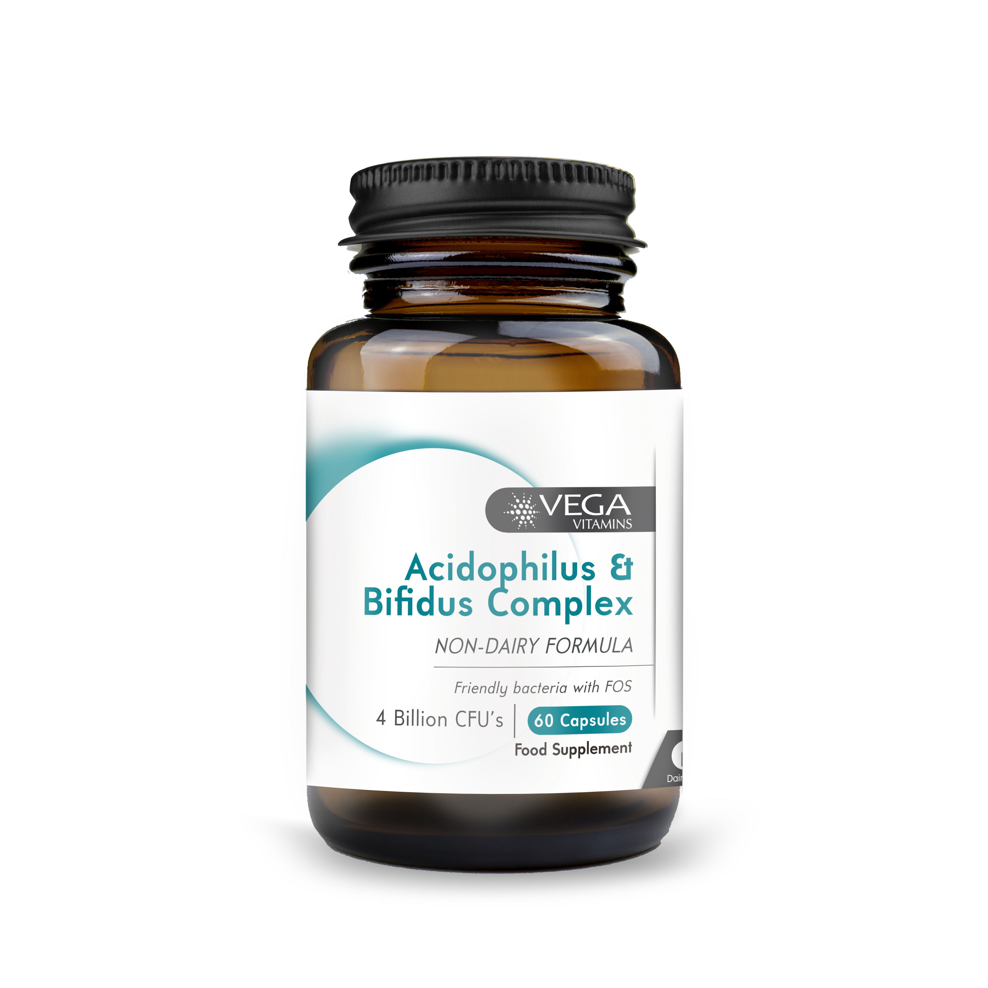 Acidophilus &amp; Bifidus Complex - Non-Dairy Formula - Vega ...