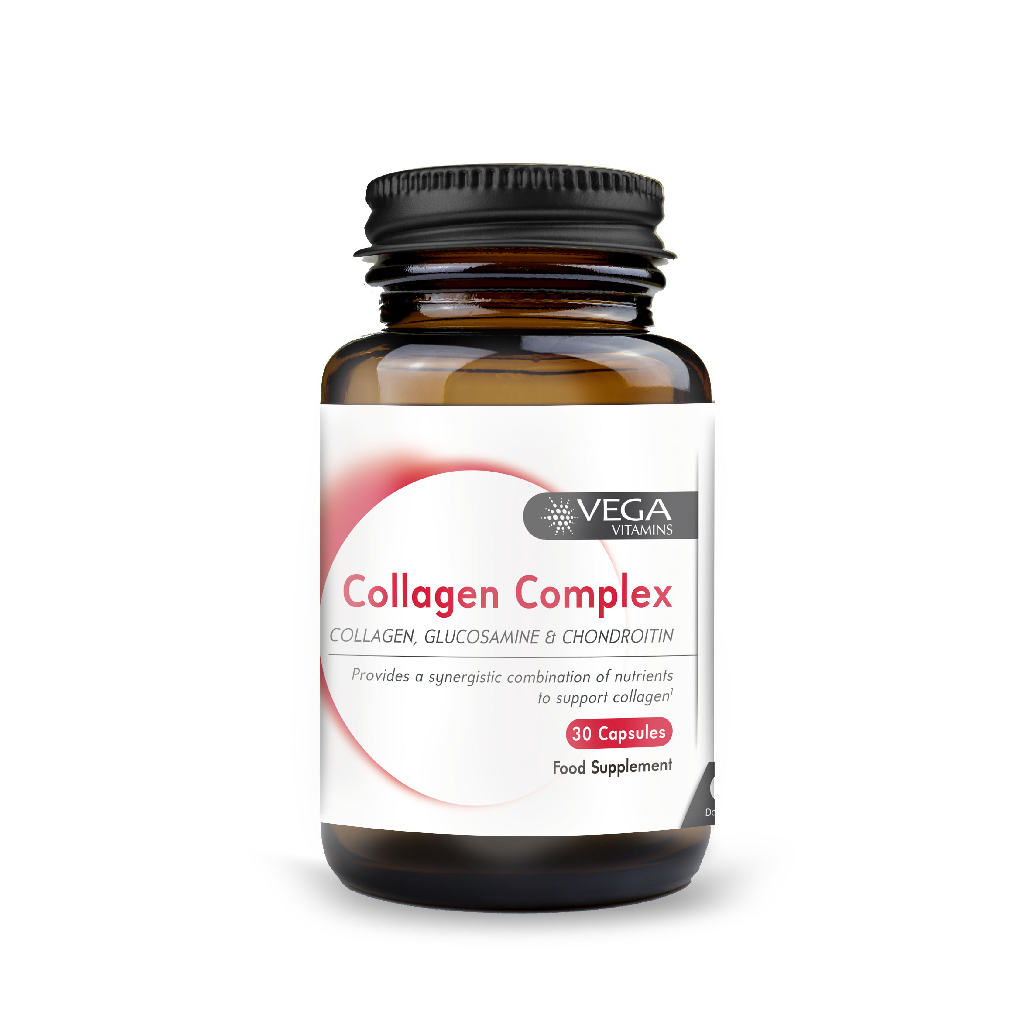 Collagen Complex - Collagen, Glucosamine & Chondriotin - Vega Vitamins